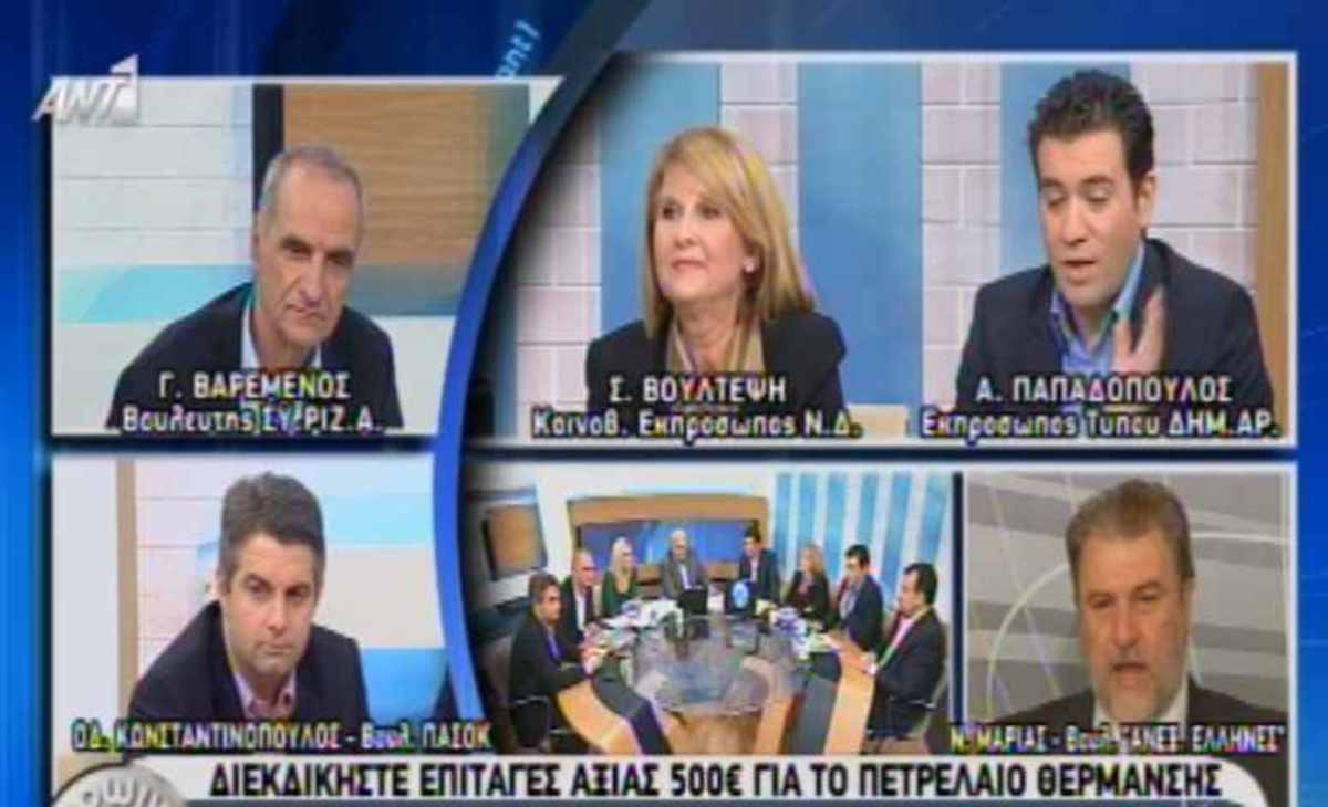 Καβγάς Παπαδόπουλου – Μαριά στην εκπομπή του Παπαδάκη!