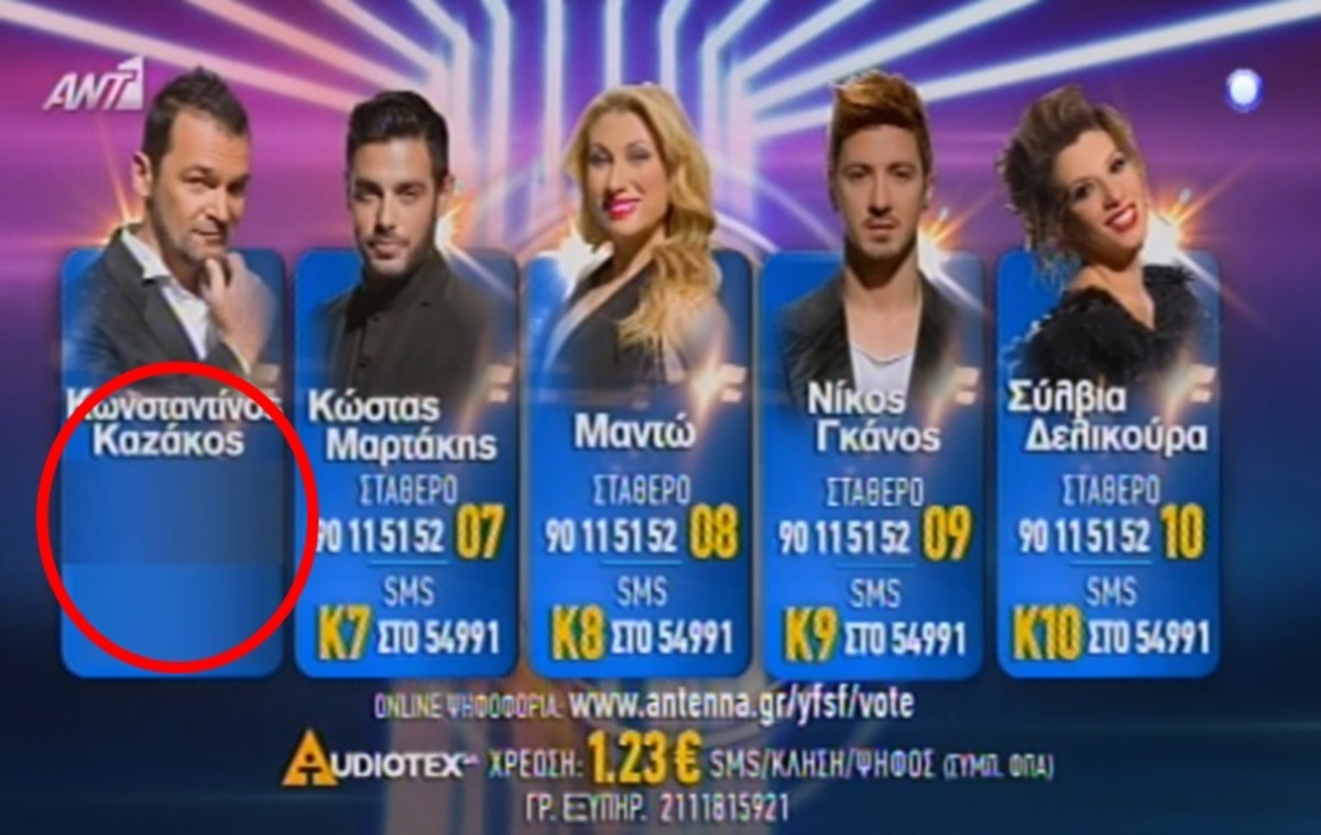 YFSF: Γιατί δεν πήγε ο Κωνσταντίνος Καζάκος στο show