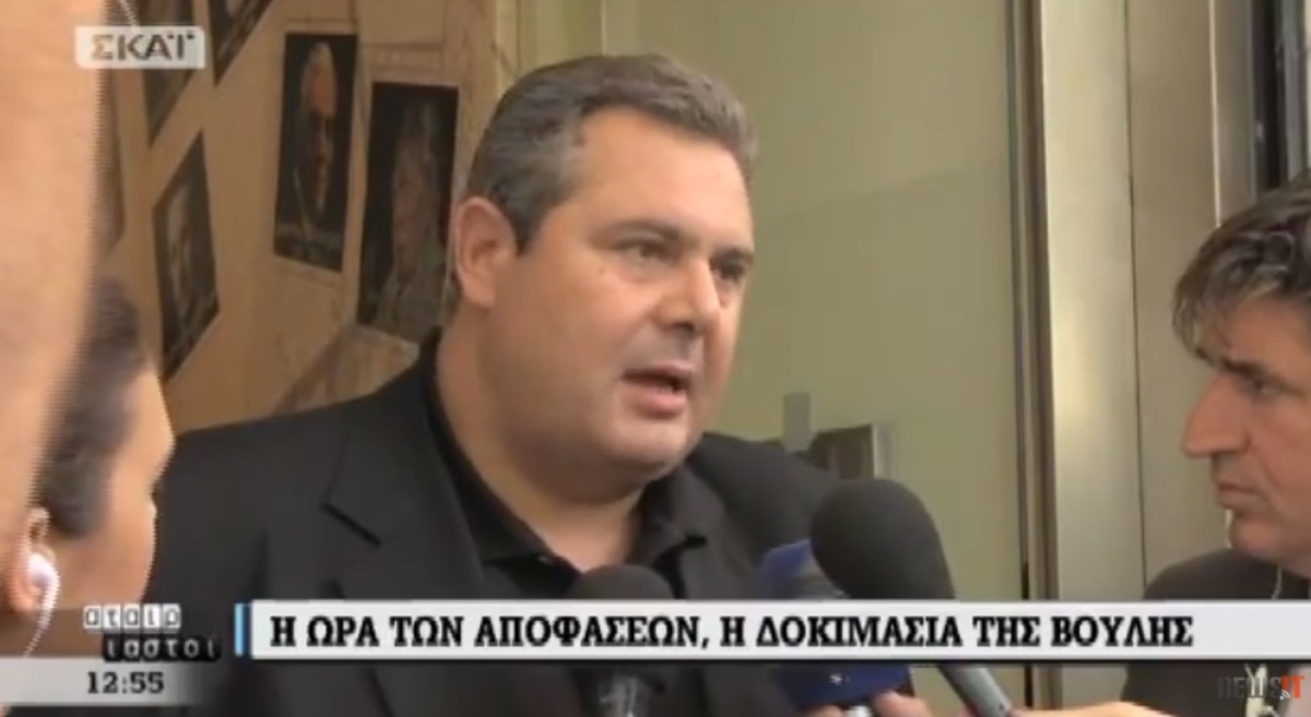 Κατέθεσε στην ΕΣΗΕΑ ο Πάνος Καμμένος την έκθεση με τα ποσά του ΚΕΕΛΠΝΟ προς ΜΜΕ