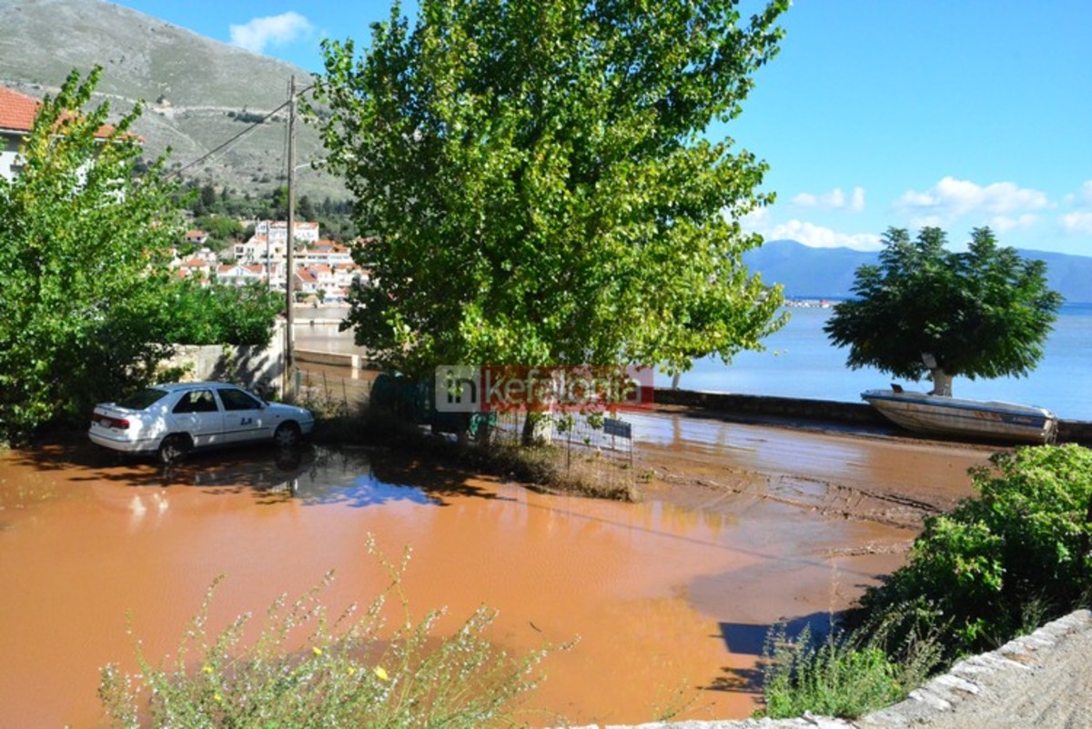 Καταστροφές στην Κεφαλονιά
