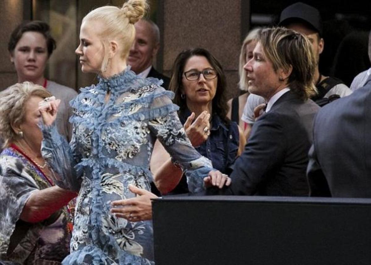 Επικός καβγάς στο κόκκινο χαλί για την Nicole Kidman και τον άντρα της!