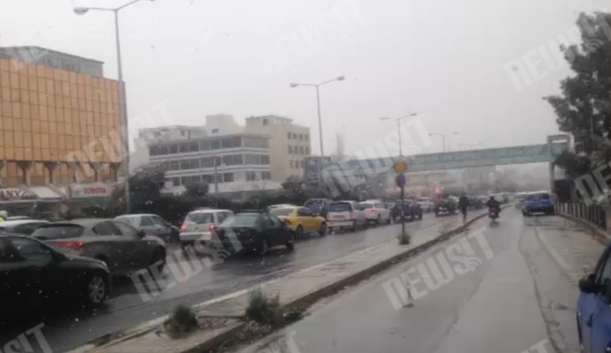 Χιόνι στην Κηφισίας