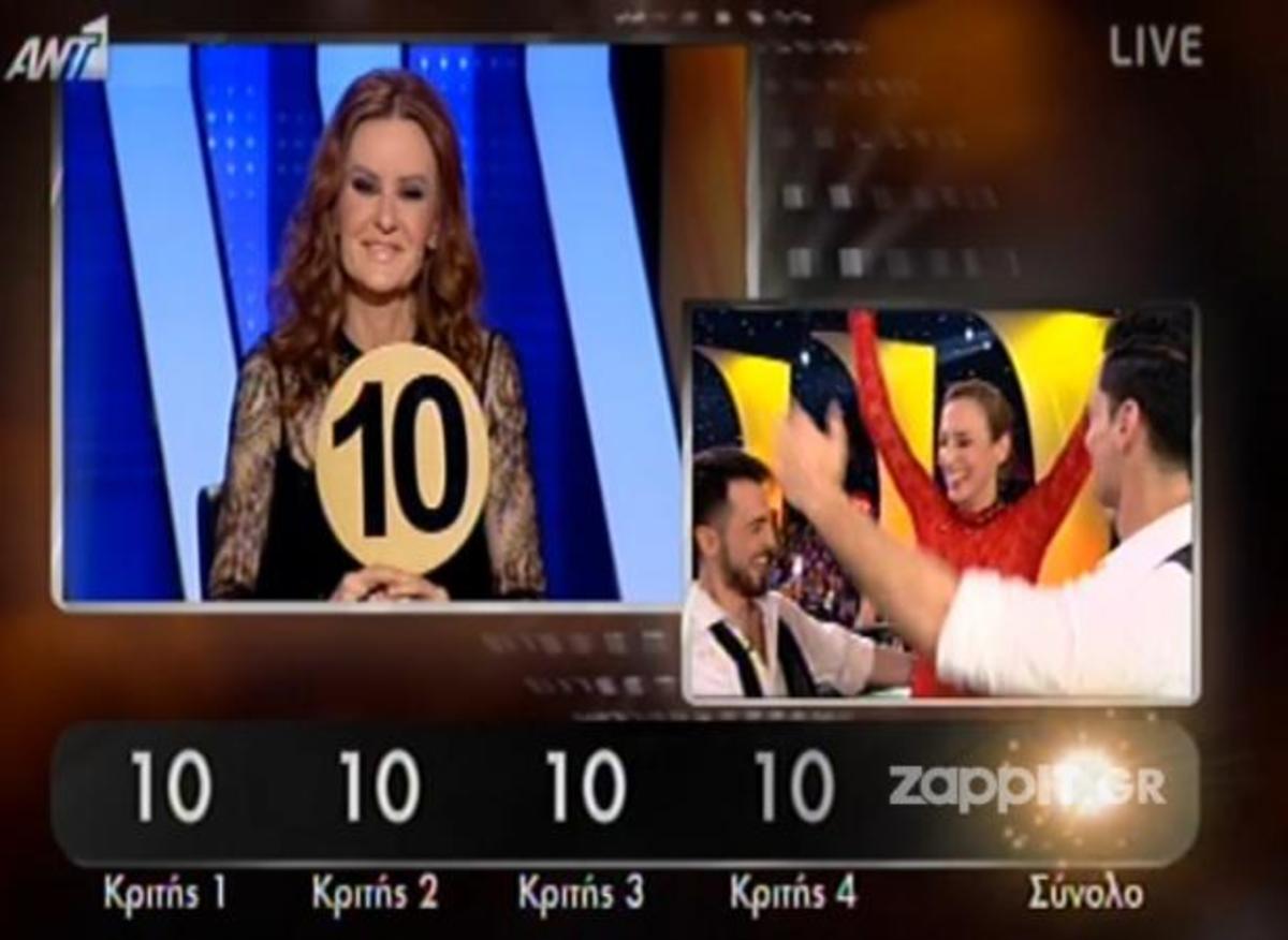 DWTS4: Η Κλέλια Πανταζή απογειώθηκε με 40 βαθμούς!