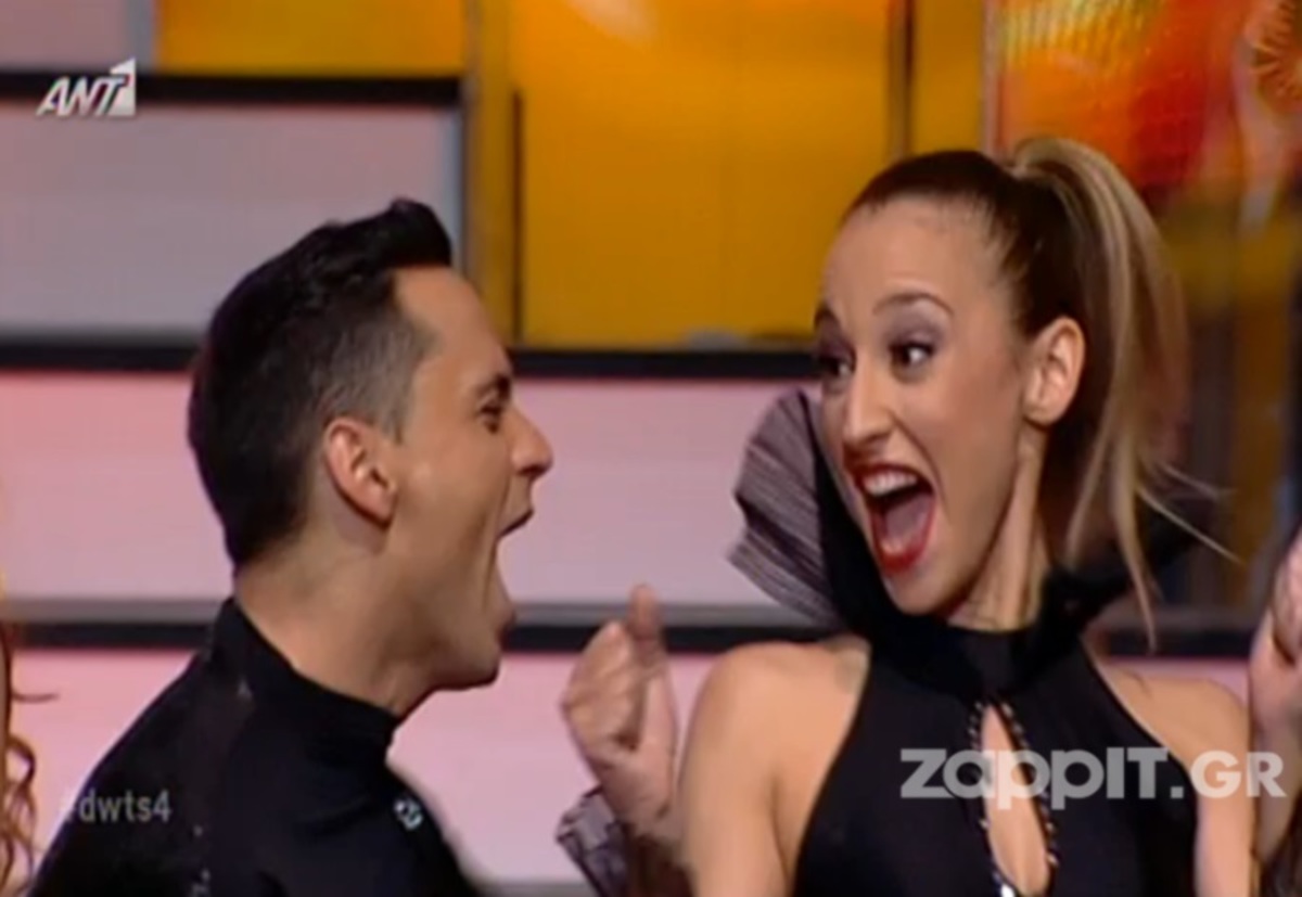 Η Κλέλια Πανταζή στην κορυφή του DWTS 4!