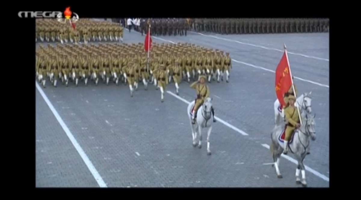 Επίδειξη ισχύος στη Β.Κορέα