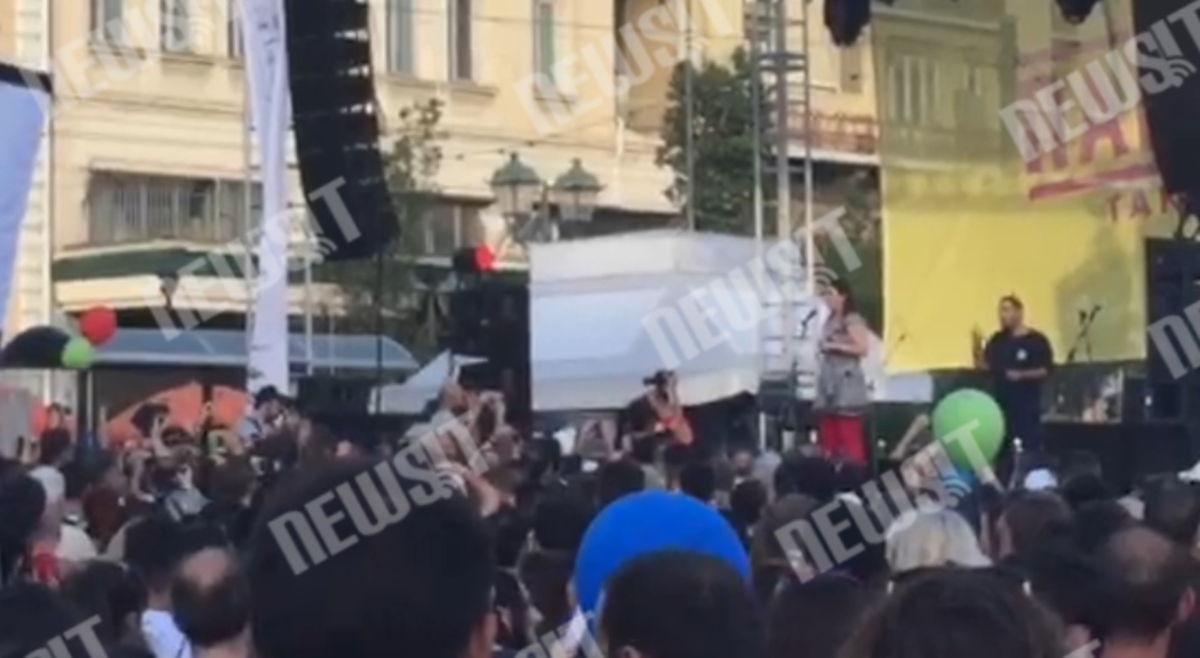 Η Κωνσταντοπούλου στο Gay-Pride