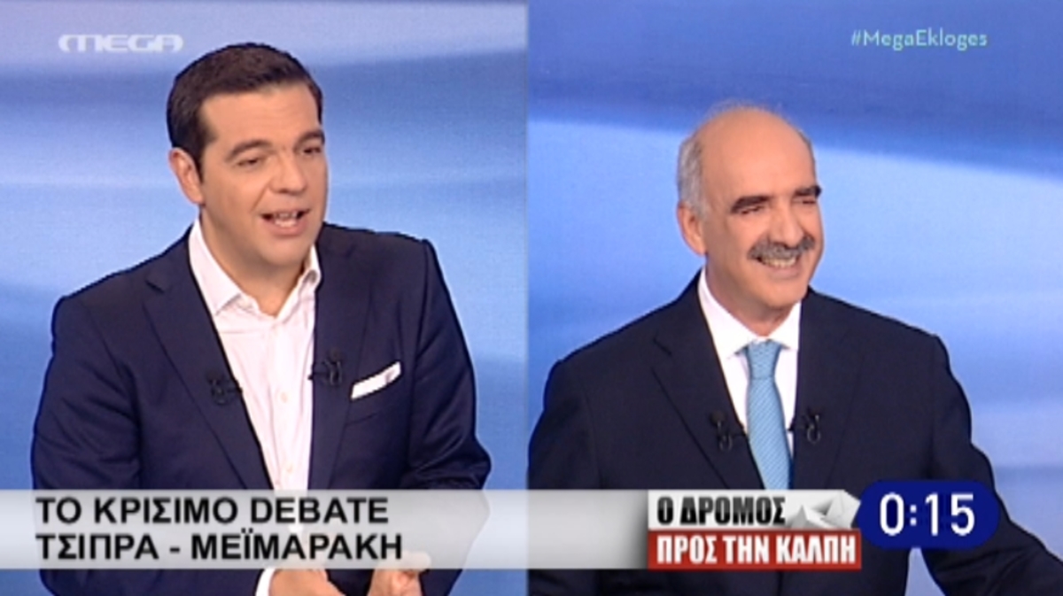 Debate: Ο Μεϊμαράκης… κόντινε!