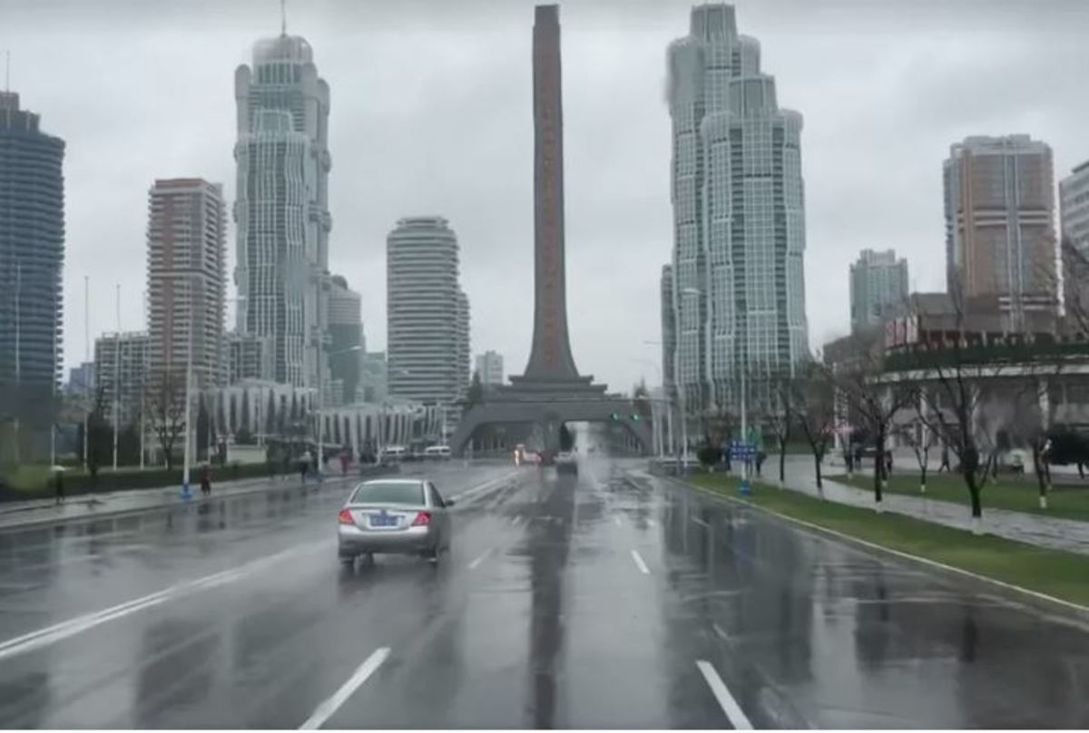 Σπάνιο βίντεο: Μια βόλτα με αμάξι στους δρόμους της Βόρειας Κορέας [vid]