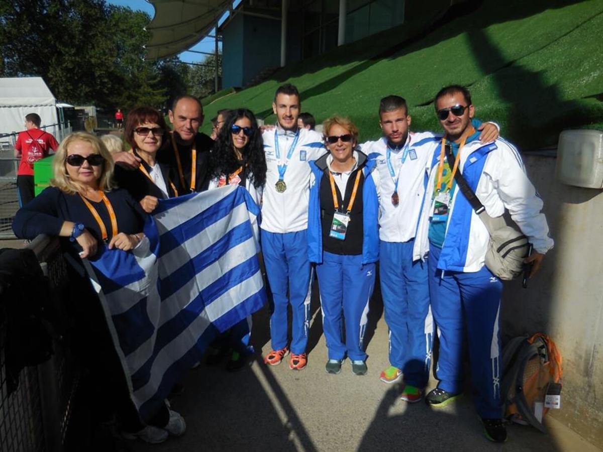 Επτά μετάλλια η Ελλάδα στο Ευρωπαϊκό στίβου ΑμεΑ!