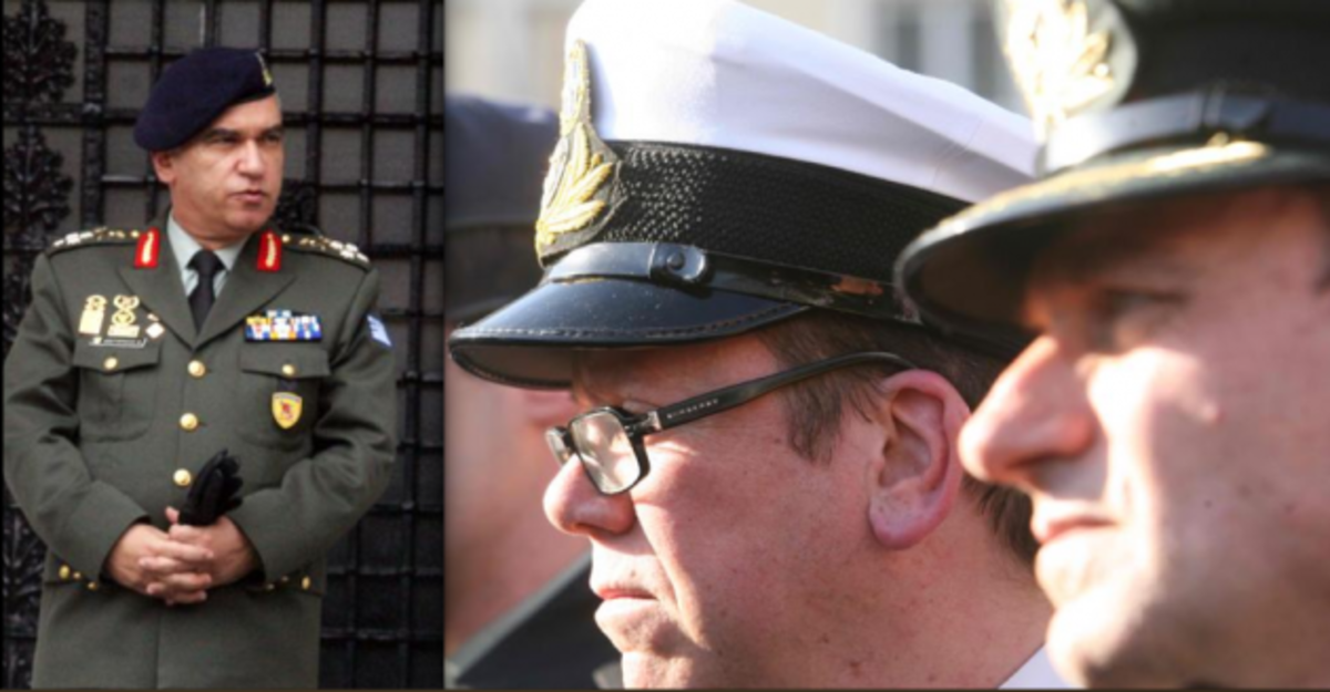 ΜΗΝΥΣΗ κατά του Α/ΓΕΕΘΑ από δύο στρατιωτικούς – Την κατέθεσαν Τσουκαράκης – Τσάκαλος