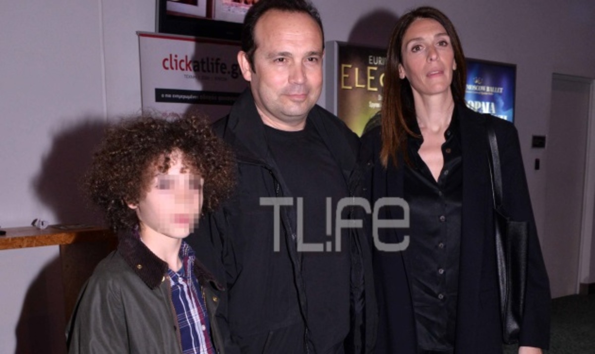 Σπάνια οικογενειακή εμφάνιση του Κώστα Μακεδόνα