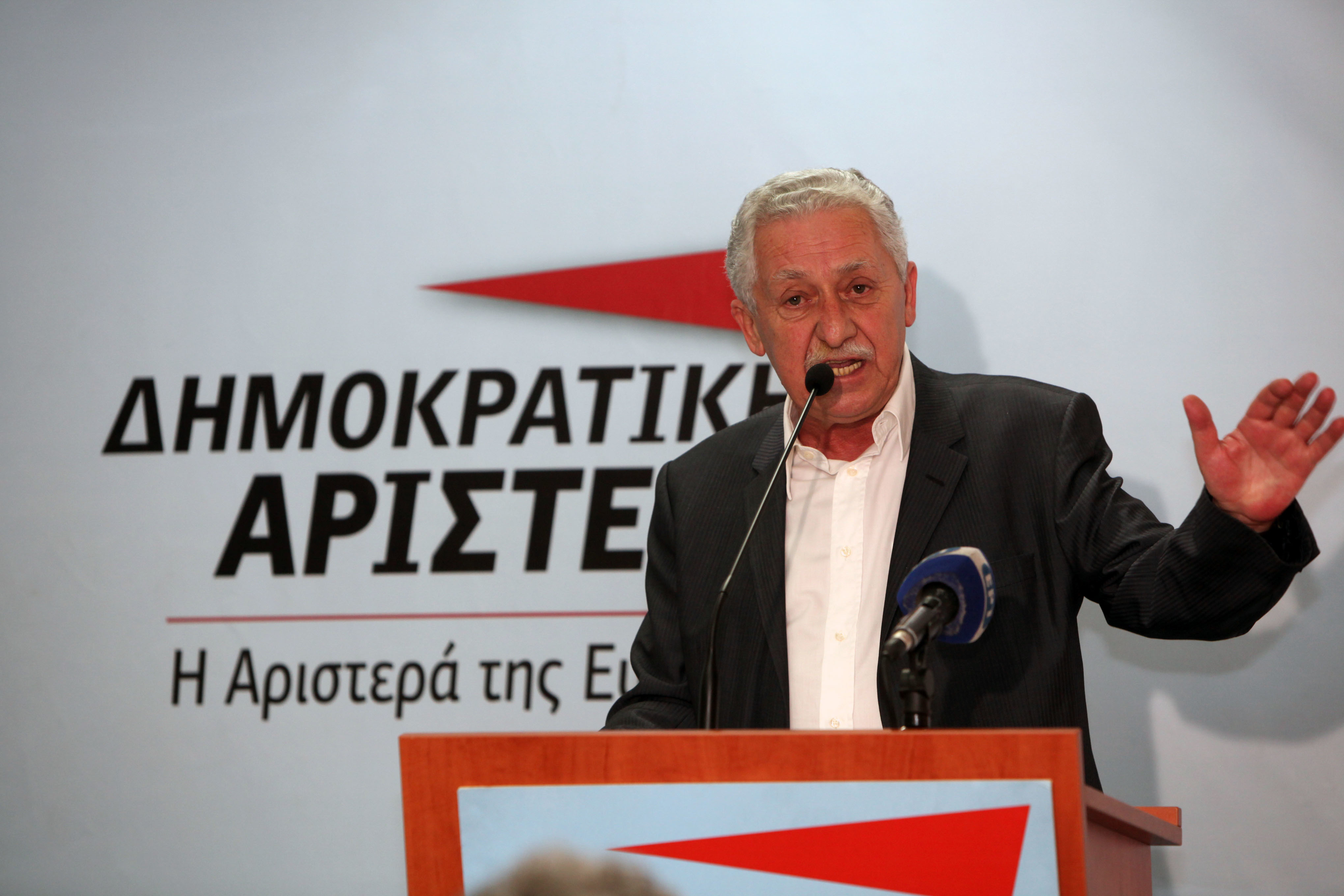 Δύο προϋποθέσεις από Κουβέλη για να συμμετάσχει σε κυβέρνηση