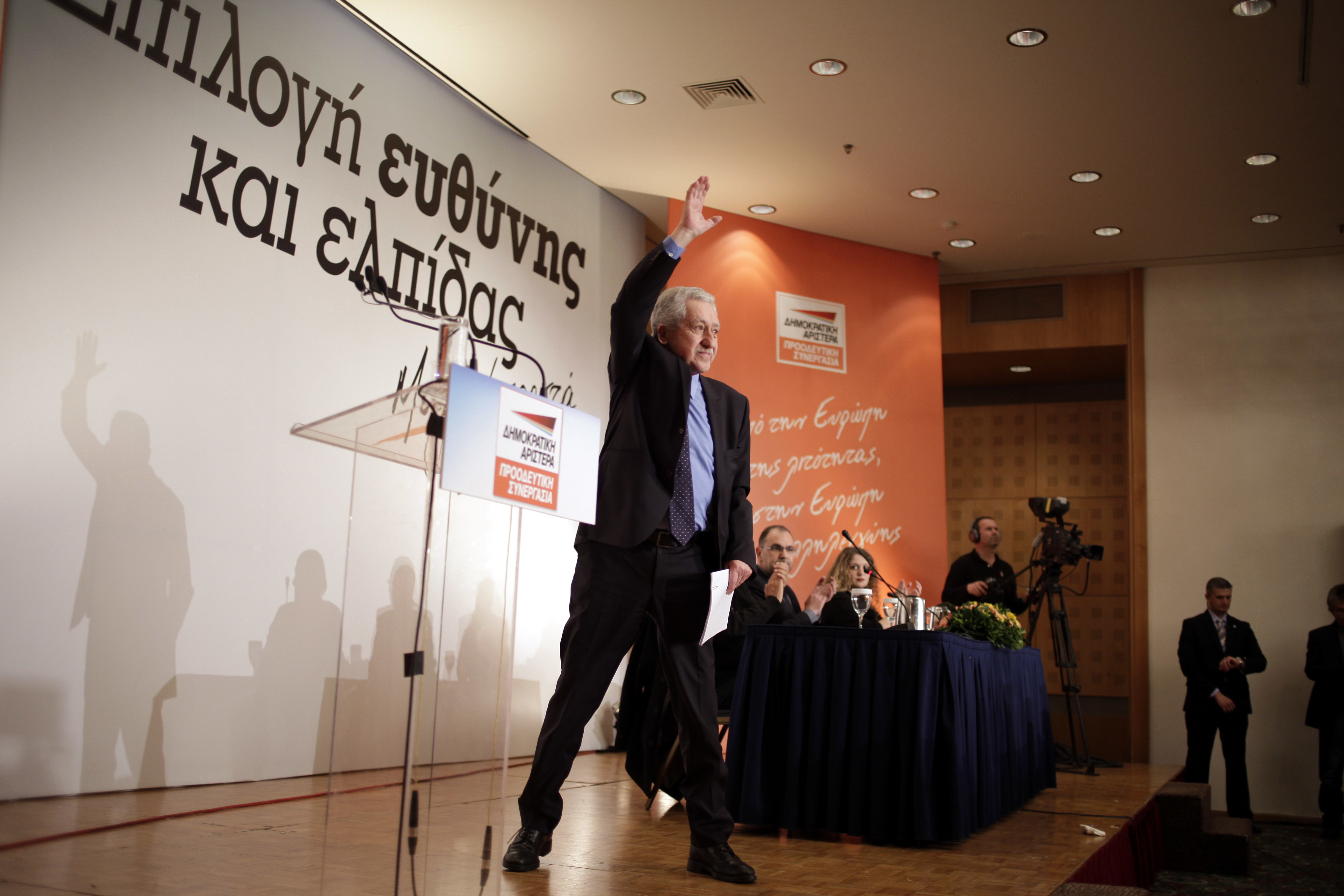 Ικανοποίηση στη ΔΗΜΑΡ για τον τρίτο πόλο