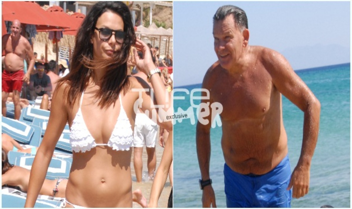 Α. Κούγιας – Ε. Βατίδου: Διακοπές στη Μύκονο! Φωτογραφίες