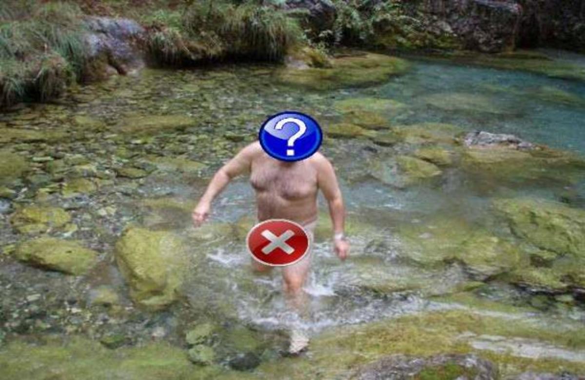 Ποιός παρουσιαστής κολυμπάει ΓΥΜΝΟΣ;