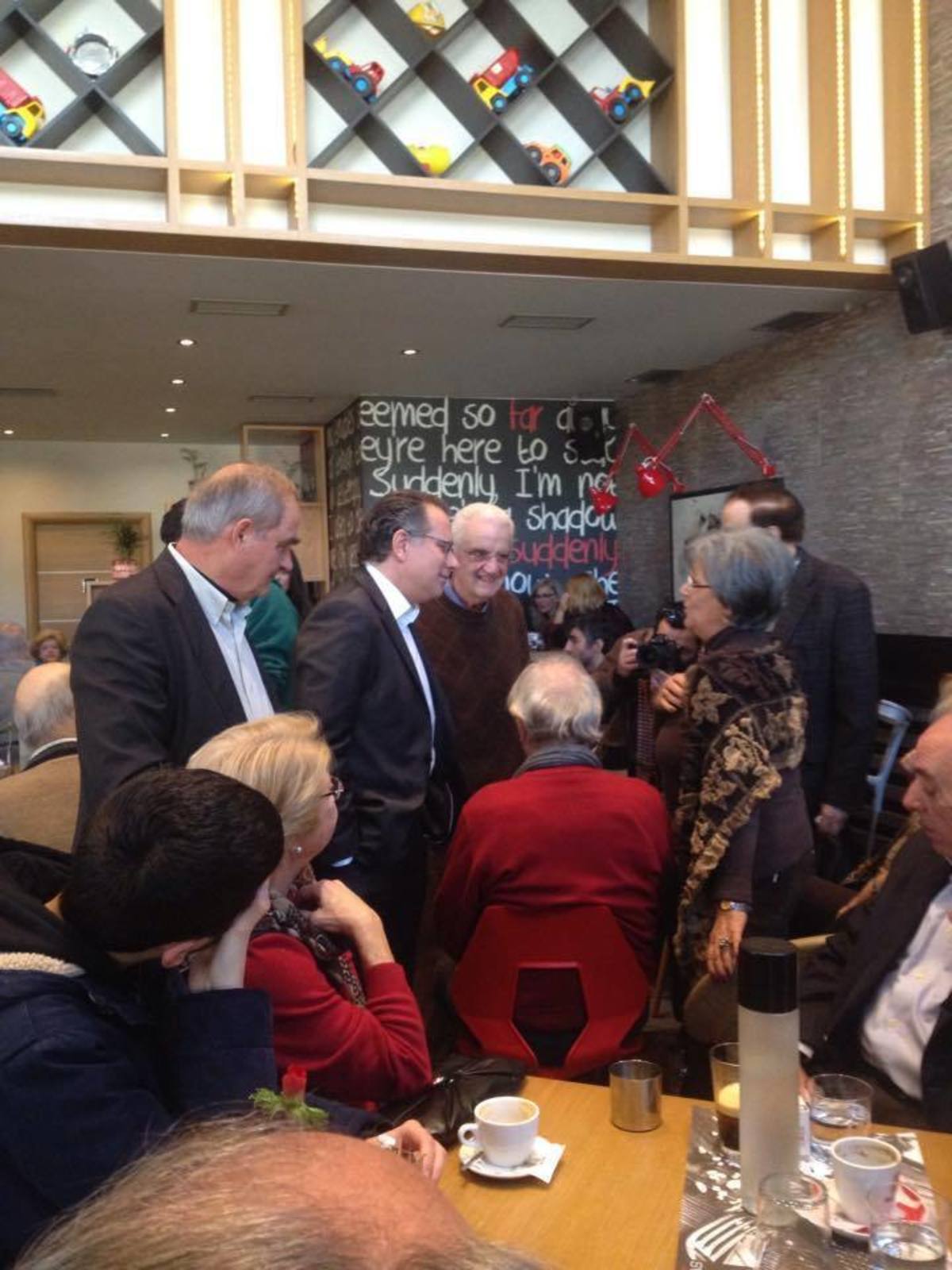 Δίπλα στους Μανιάτες της Β Αθηνών ο Γιώργος Κουμουτσάκος