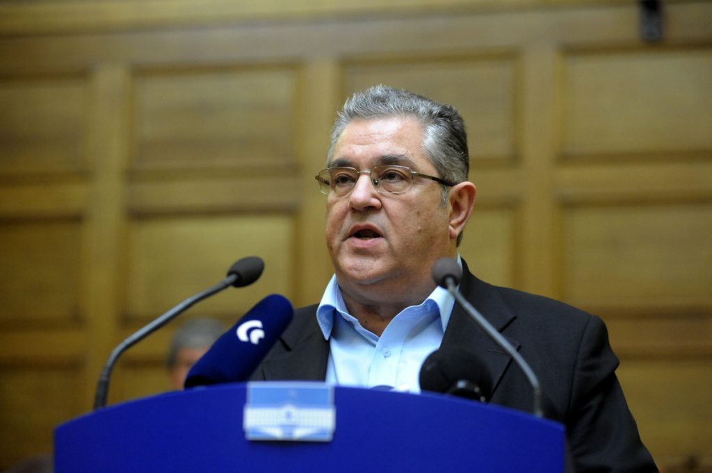 Με τον πρεσβευτή της Παλαιστινιακής Αρχής συναντήθηκε ο Δ. Κουτσούμπας