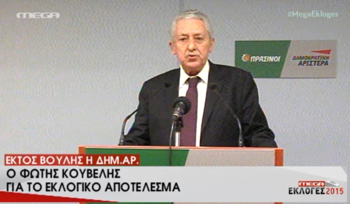 Οι δηλώσεις Κουβέλη