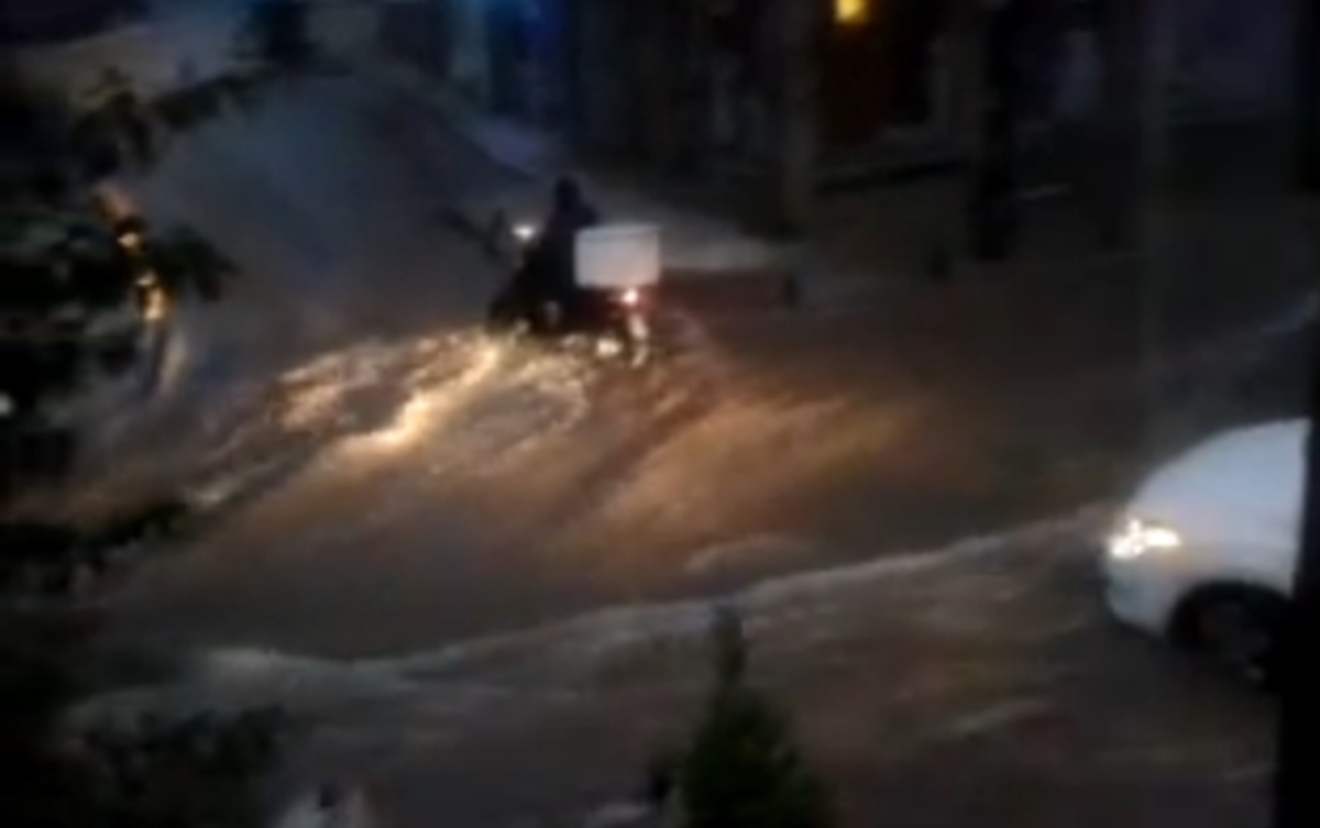 Έβρεξε… προβλήματα – “Βούλιαξε” η Κοζάνη (VIDEO)
