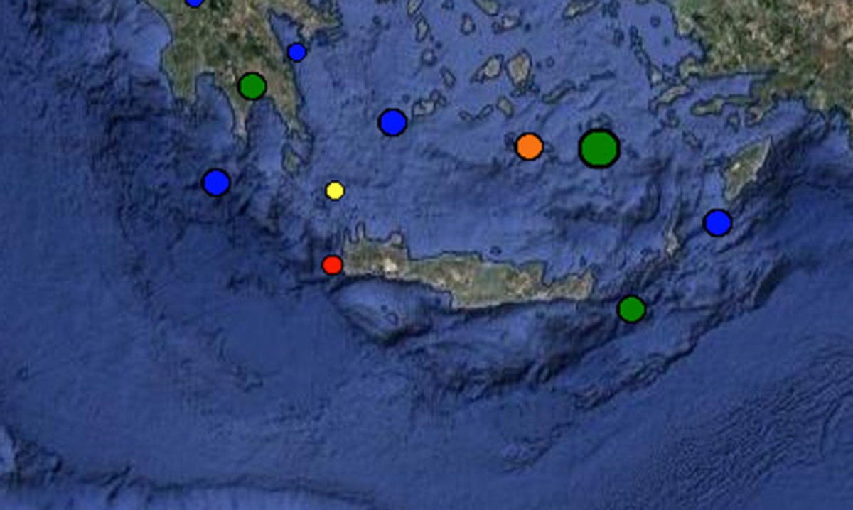Σεισμός ΤΩΡΑ στην Κρήτη!