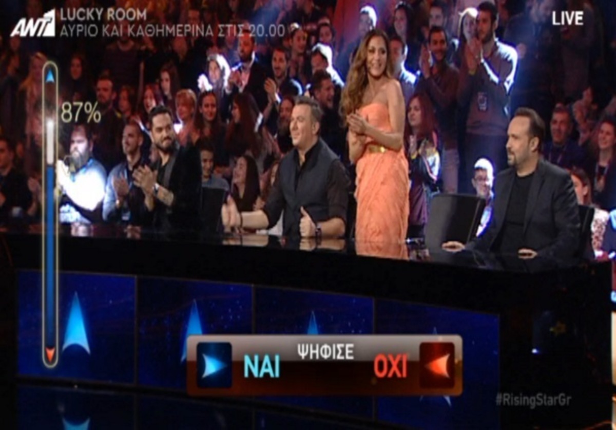 “Γκρέμισε” το πλατό του Rising Star ο διαγωνιζόμενος με την εμφάνισή του!