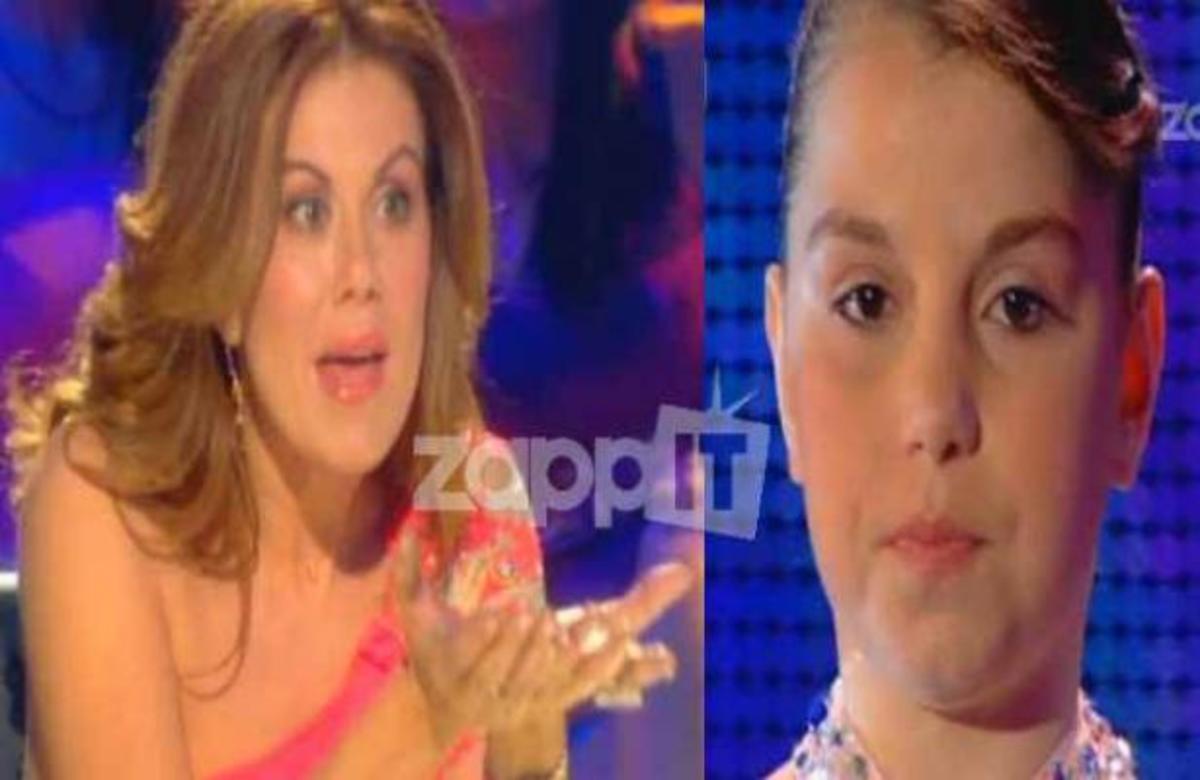 Η αυστηρή κριτική της Μανωλίδου στη μικρή διαγωνιζόμενη!