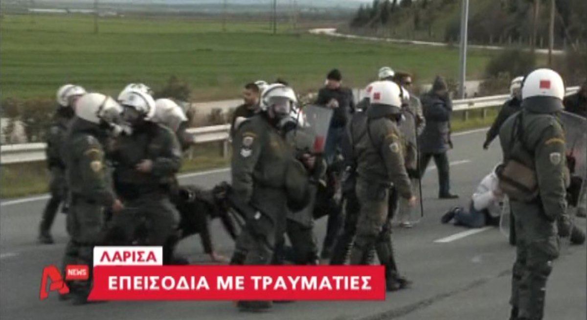 Ξύλο και χημικά στη Λάρισα