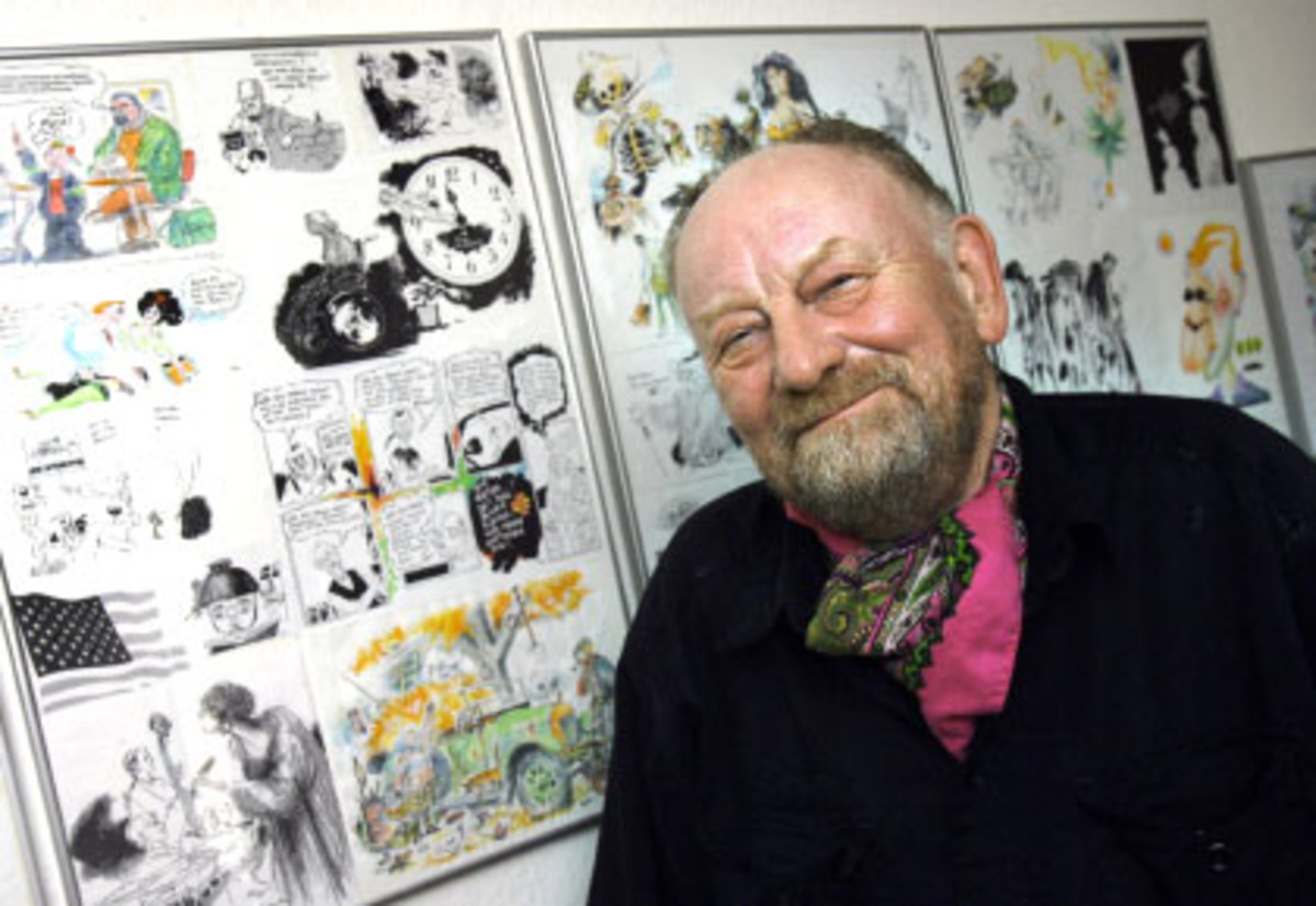 Ο Δανός σκιτσογράφος Κουρτ Βεστεργκααρτ