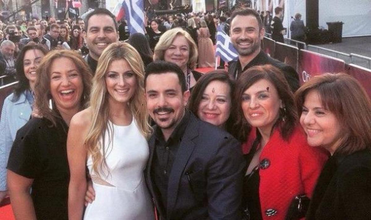 Eurovision 2015: Η Μαρία Έλενα Κυριάκου πέρπάτησε στο κόκκινο χαλί της Τελετής Έναρξης!