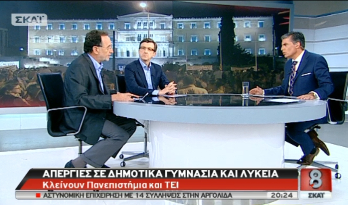 Π. Λαφαζάνης στο ΣΚΑΪ