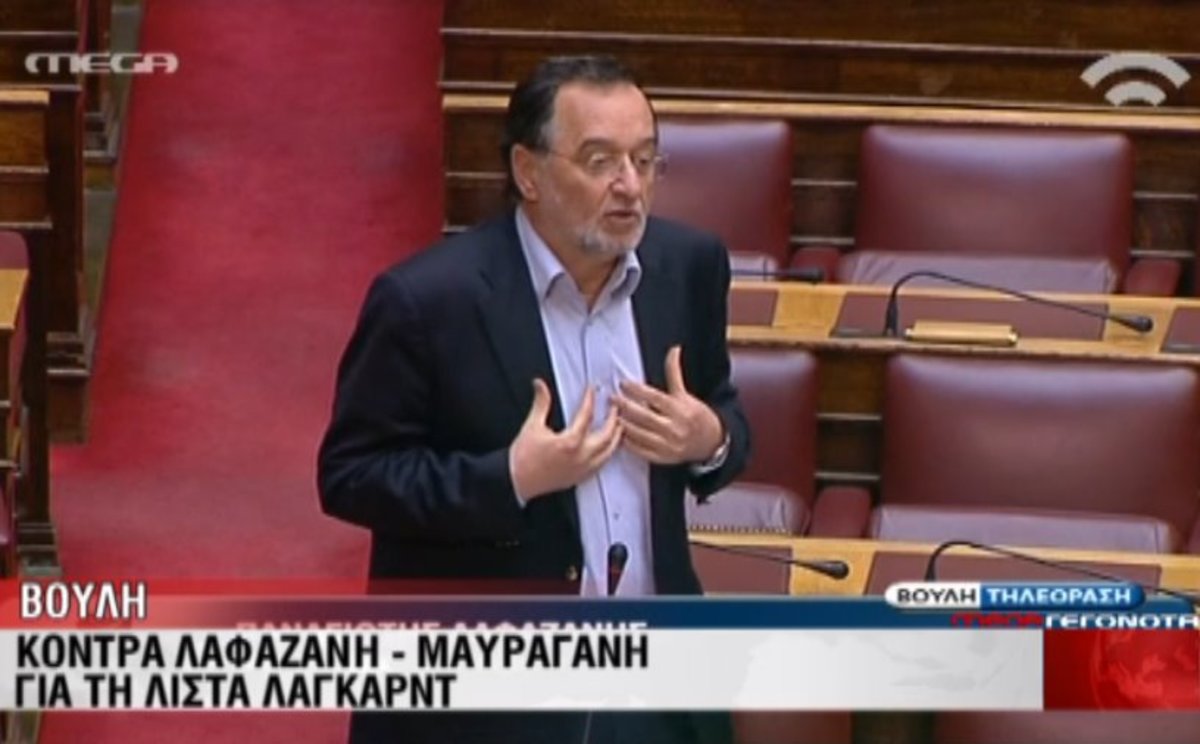 Κόντρα Λαφαζάνη-Μαυραγάνη