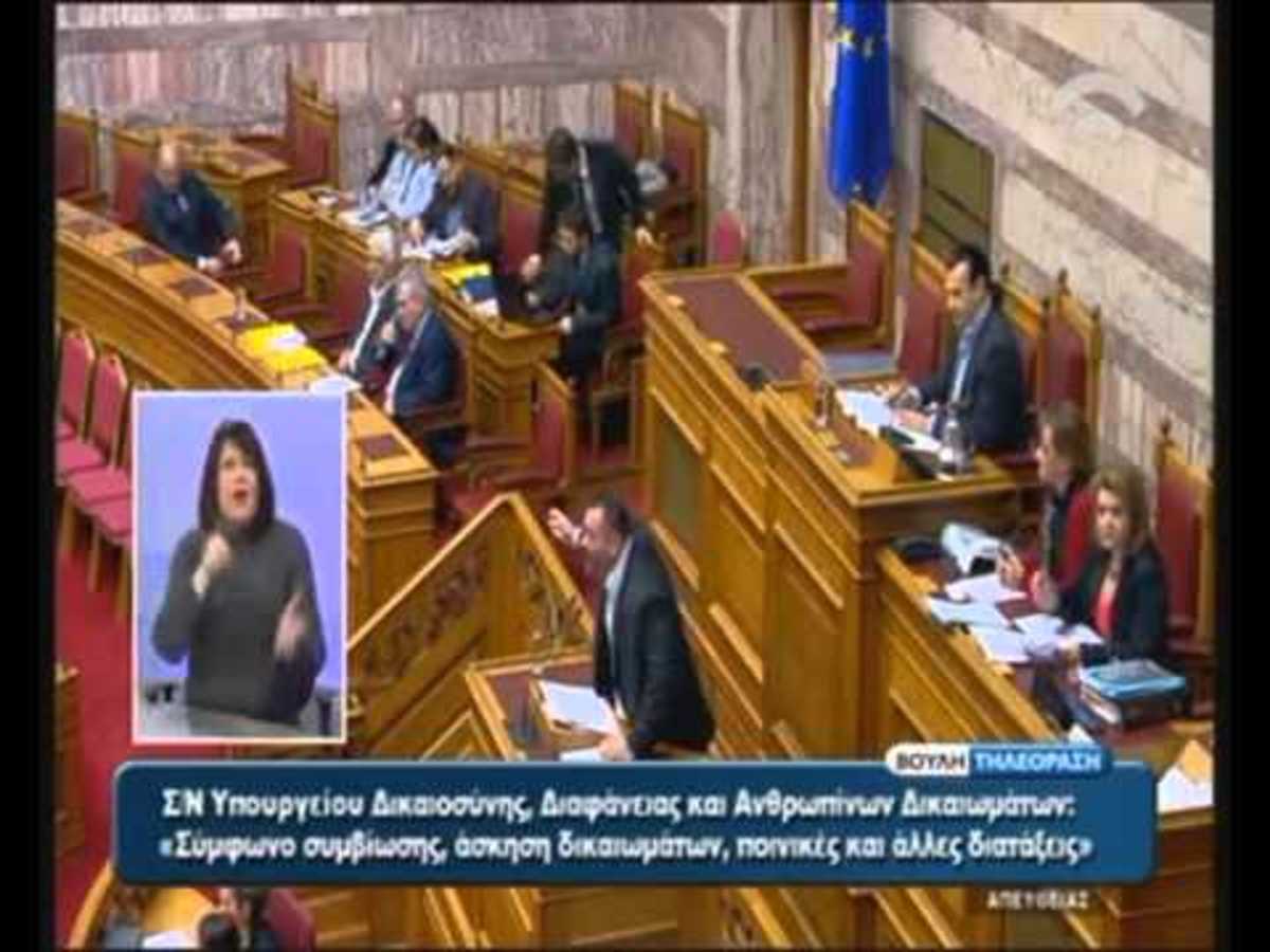 Παραλήρημα Λαγού στη Βουλή