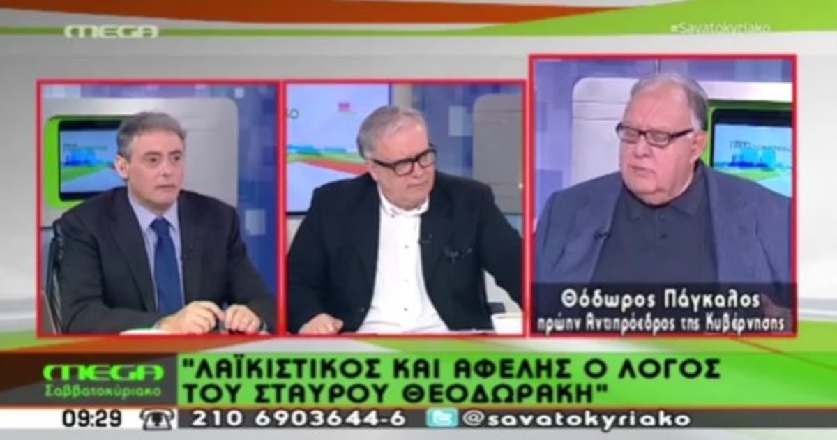 Πάγκαλος για Θεοδωράκη