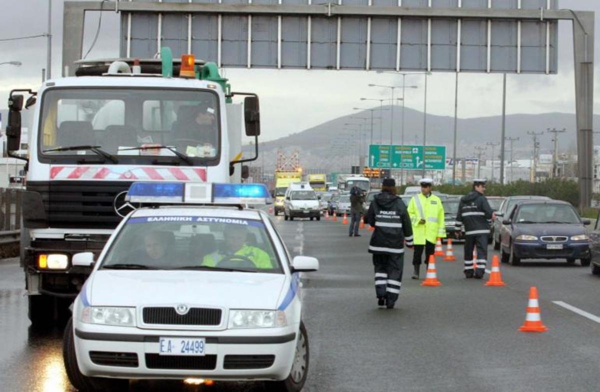 Εργασίες στην Αθηνών-Λαμίας στο ύψος της Υλίκης