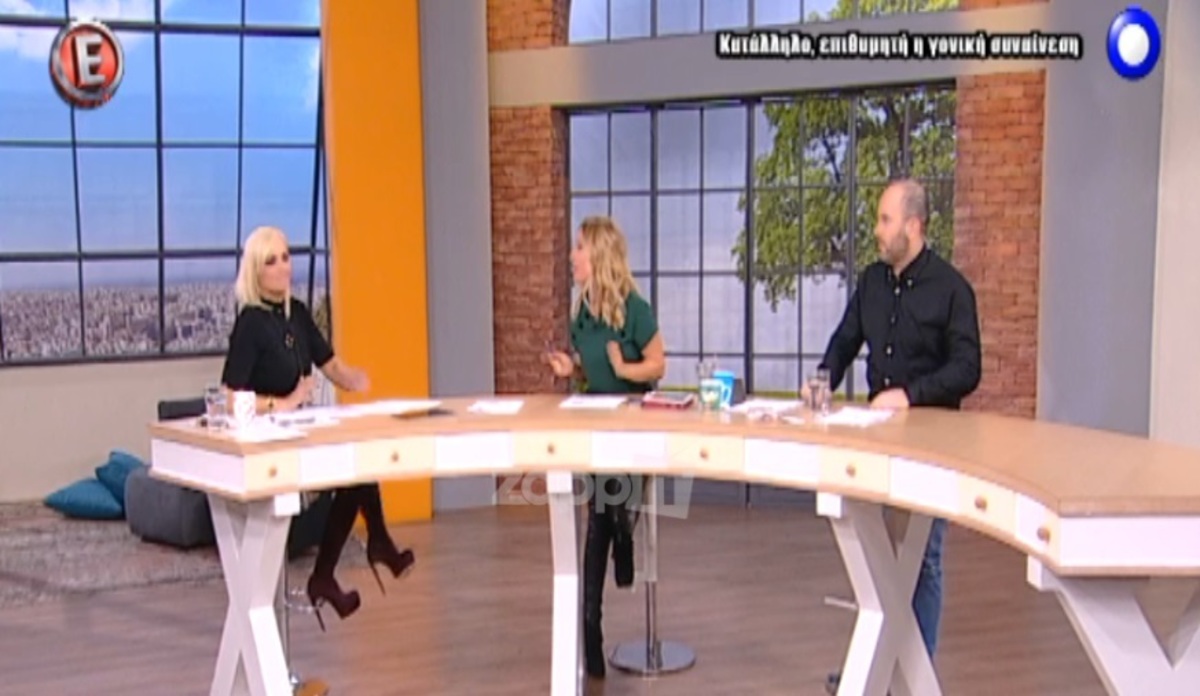 Εισέβαλε στην εκπομπή της Λαμπίρη ο Σπαλιάρας!