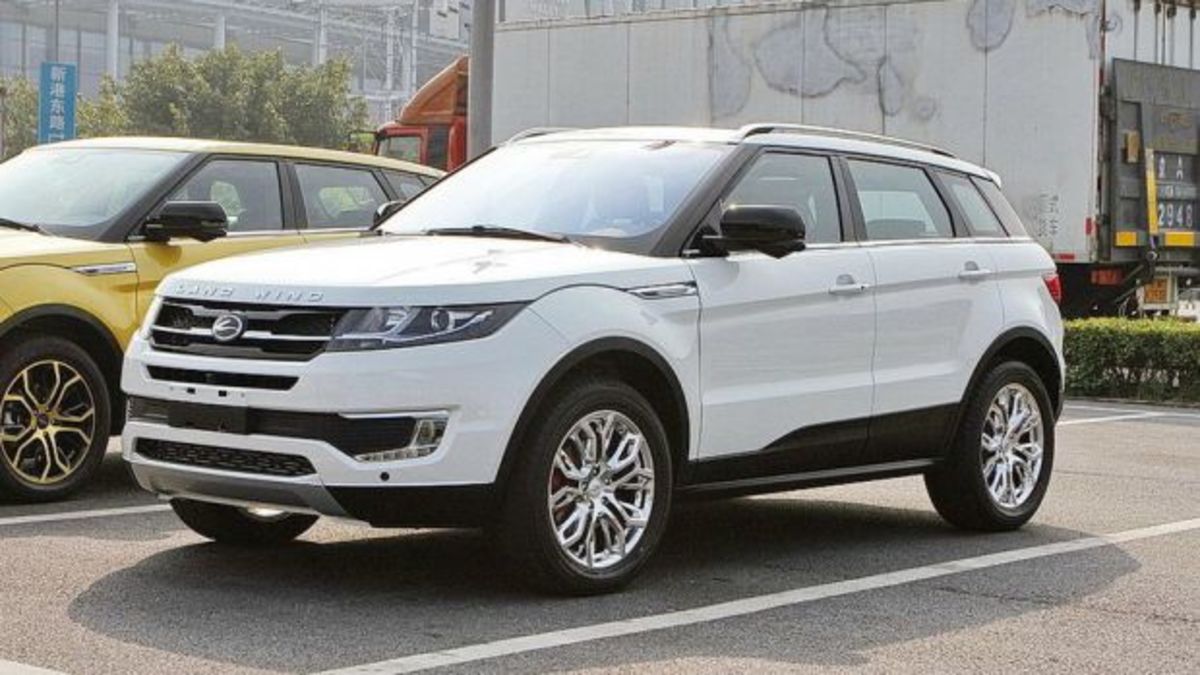 Νομικές συνέπειες για τον κινέζικο κλώνο του Range Rover Evoque;