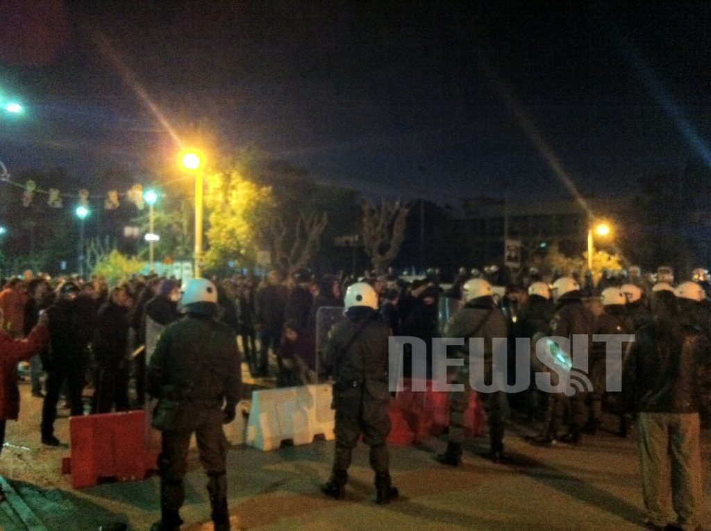 Επεισοδιακή η ομιλία του Άδωνι στο Χολαργό – Δείτε φωτό