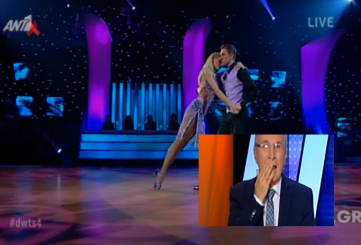 DWTS4: Η εξαιρετική Ευαγγελία Αραβανή και το λάθος του Αλέξη Κωστάλα