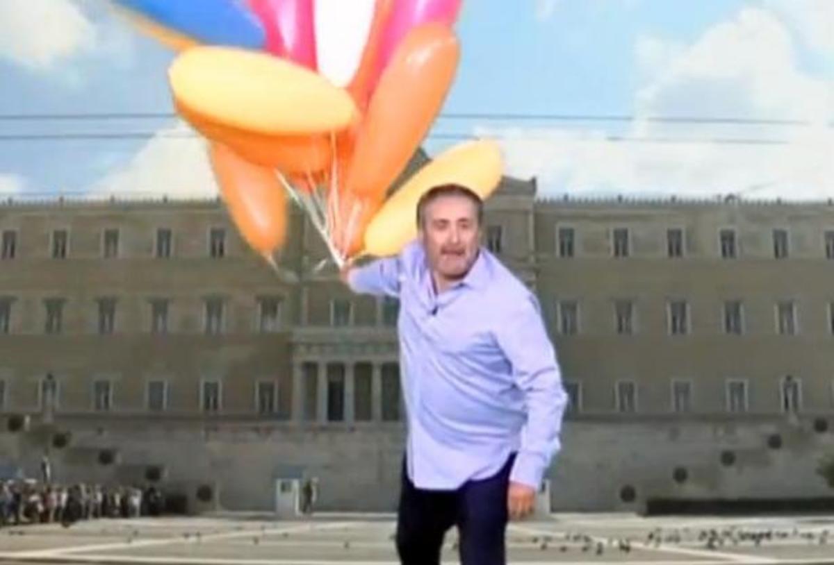 Ρουφάμε και μιλάμε το νέο σύνθημα του Λάκη Λαζόπουλου!