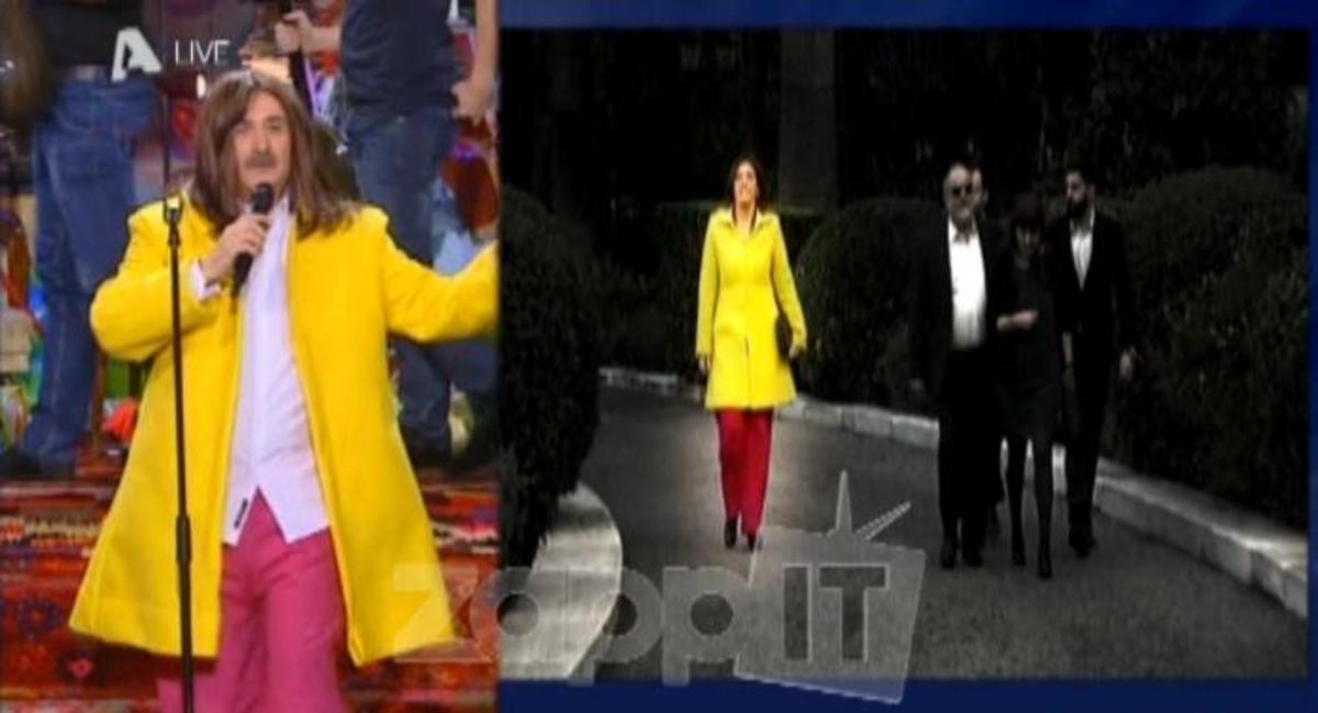 Λαζόπουλος για Κωνσταντοπούλου: «Μα να ντυθεί παγωτό λεμόνι φράουλα;»