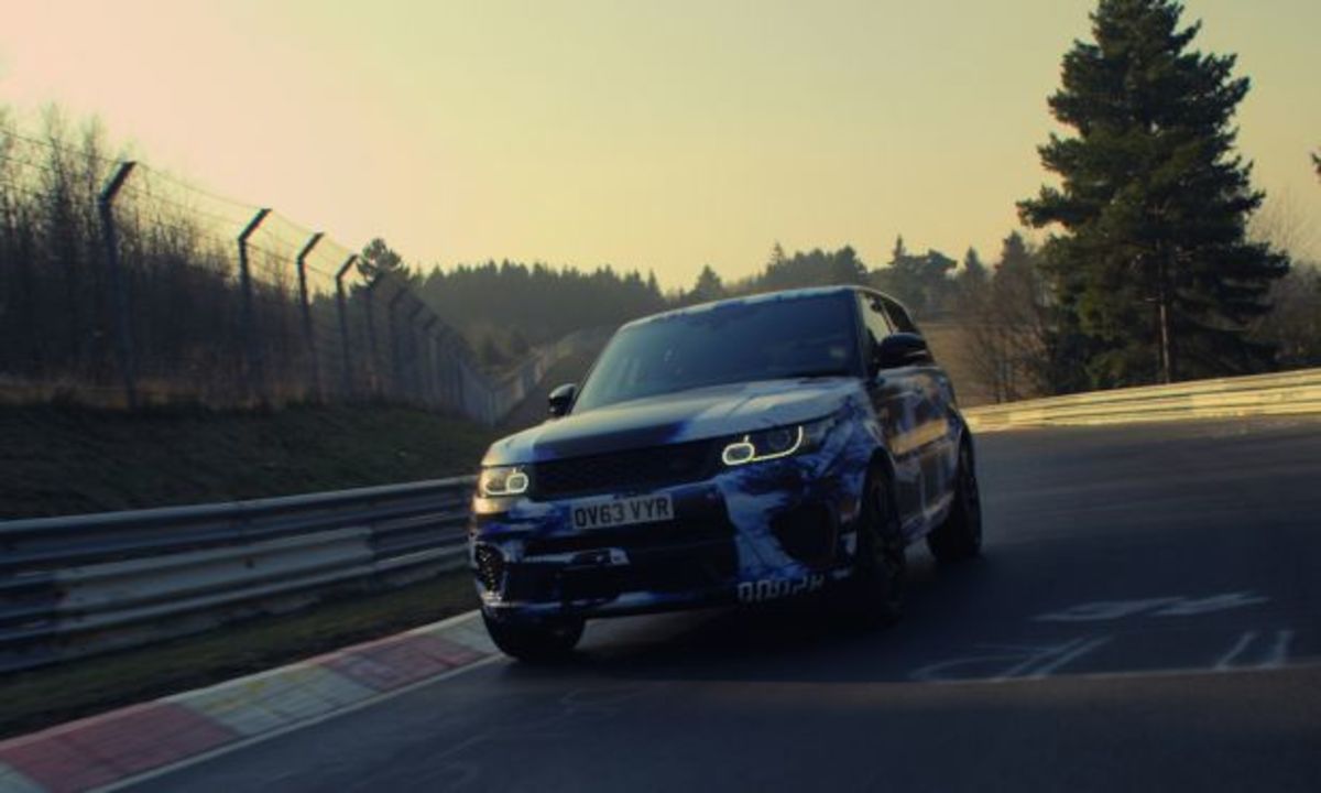 Ρεκόρ για το Range Rover SVR στο Nürburgring (VIDEO)