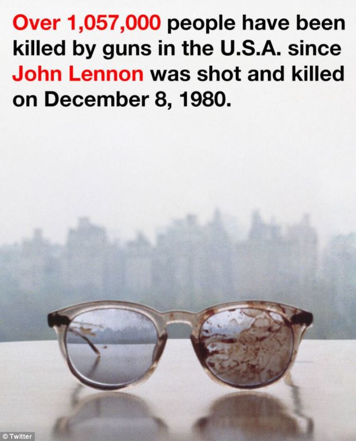Γιατί η Γιόκο Όνο έκανε tweet τα ματωμένα γυαλιά του Λένον; (ΦΩΤΟ)
