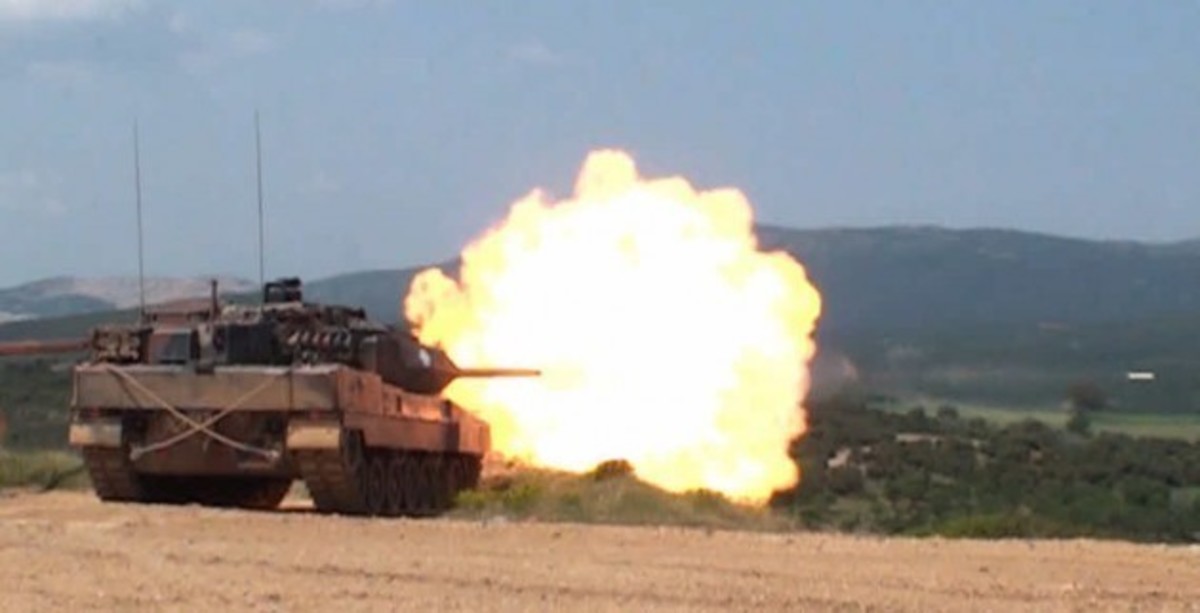Παρέλαβαν τα νέα βλήματα για τα άρματα μάχης LEOPARD!