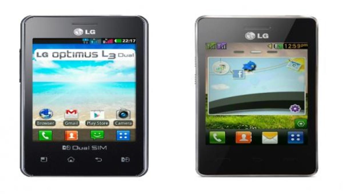 Το νέο LG Optimus L3 Dual και το LG T3 Dual είναι οι νέες Dual SIM συσκευές της LG