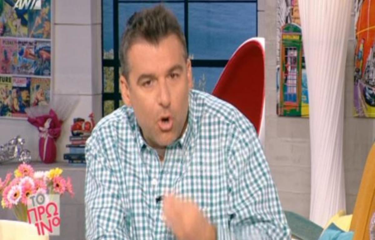 Γιώργος Λιάγκας: «Θεωρώ ότι είναι λάθος αυτό που κάνει ο Γρηγόρης…»