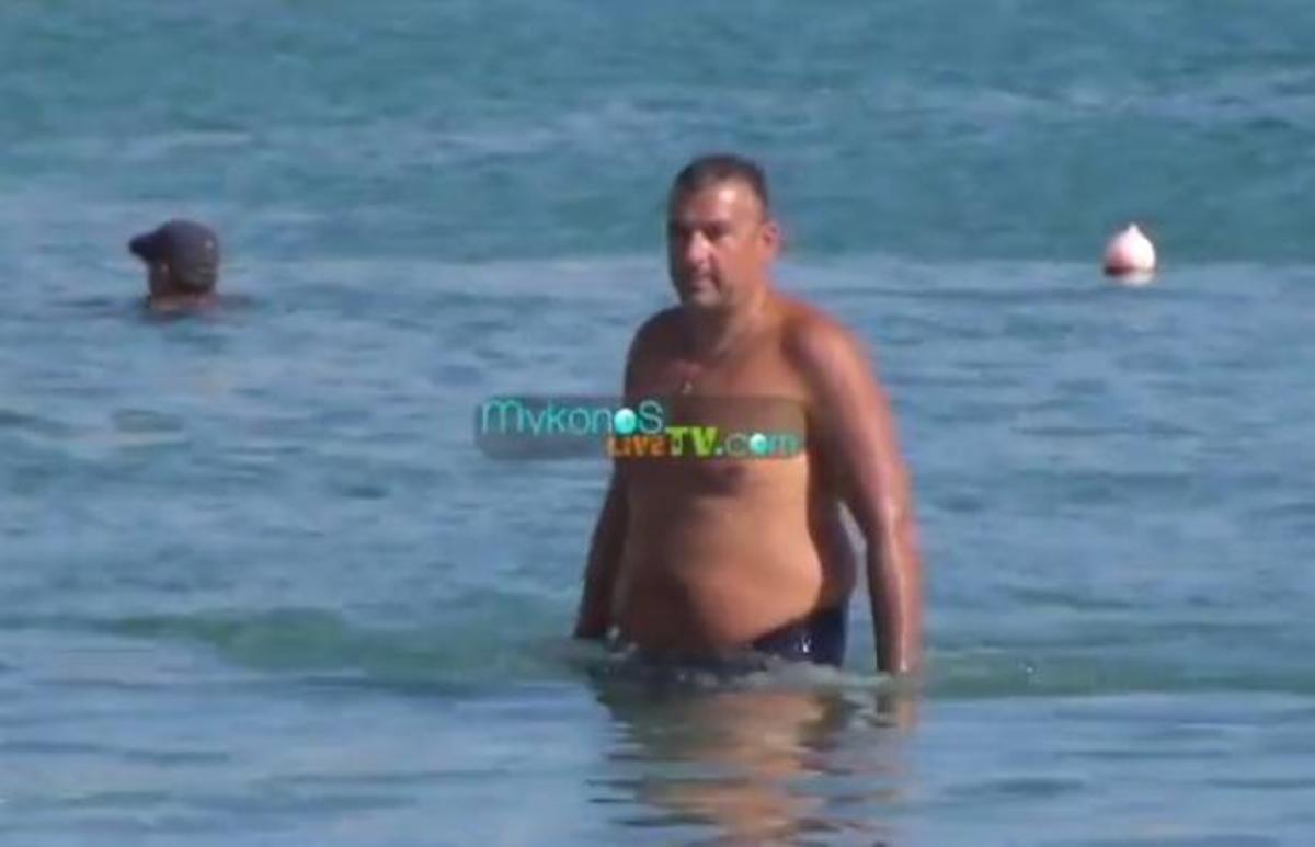 Γιώργος Λιάγκας – Θέμης Γεωργαντάς: Βάλαν τα μαγιό τους και βούτηξαν στη Μύκονο!
