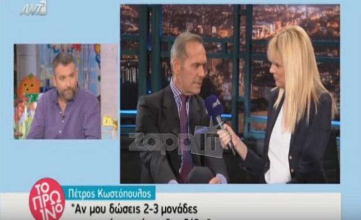 Η αποκάλυψη του Γιώργου Λιάγκα για Κωστόπουλο, Alpha και… Αρναούτογλου!