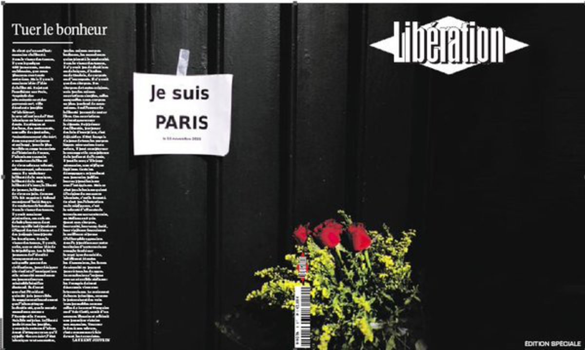 Παρίσι: Το συγκλονιστικό αυριανό πρωτοσέλιδο της Liberation