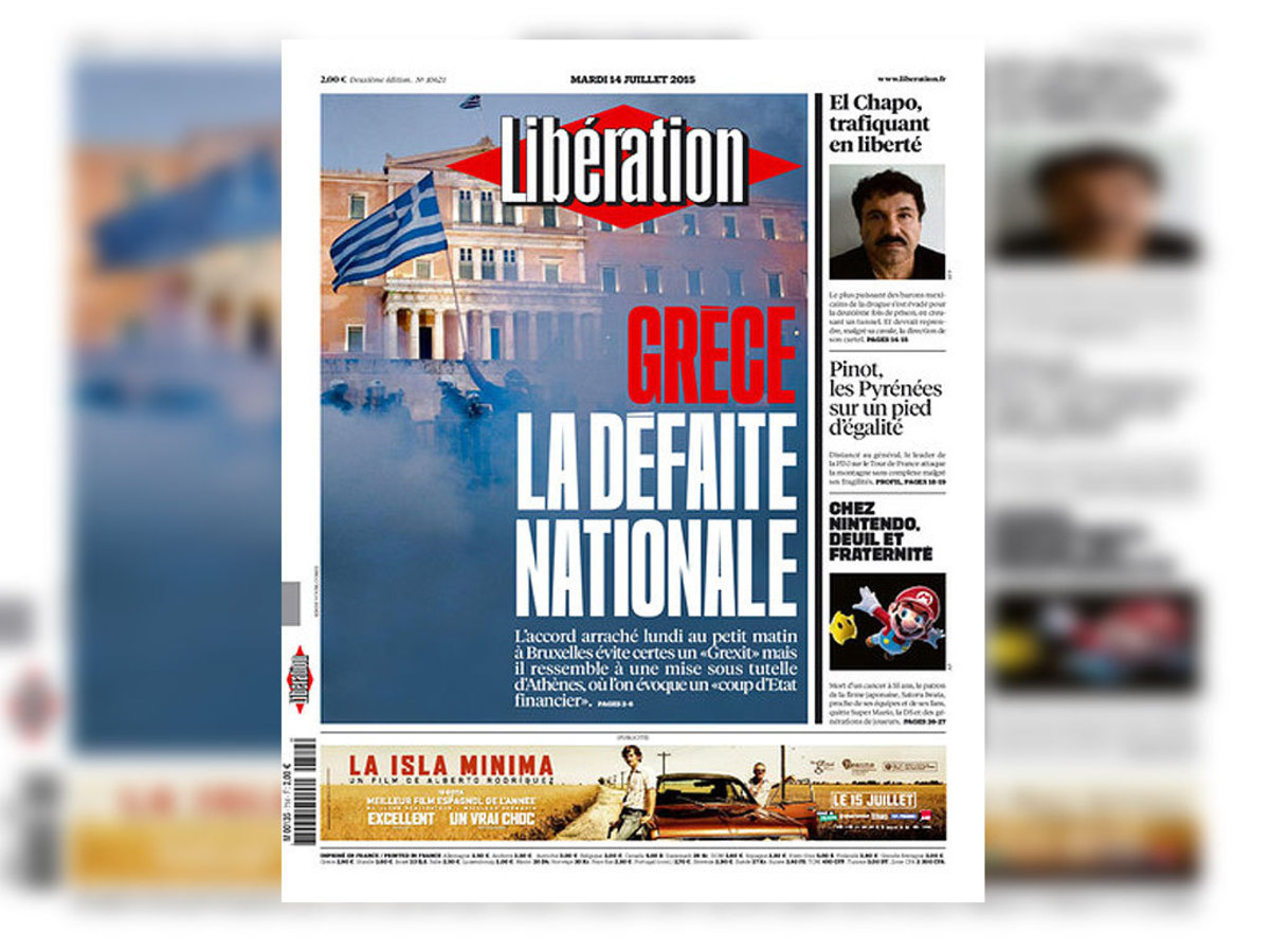 Liberation: Κηδεμονία ή πραξικόπημα στην Αθήνα;