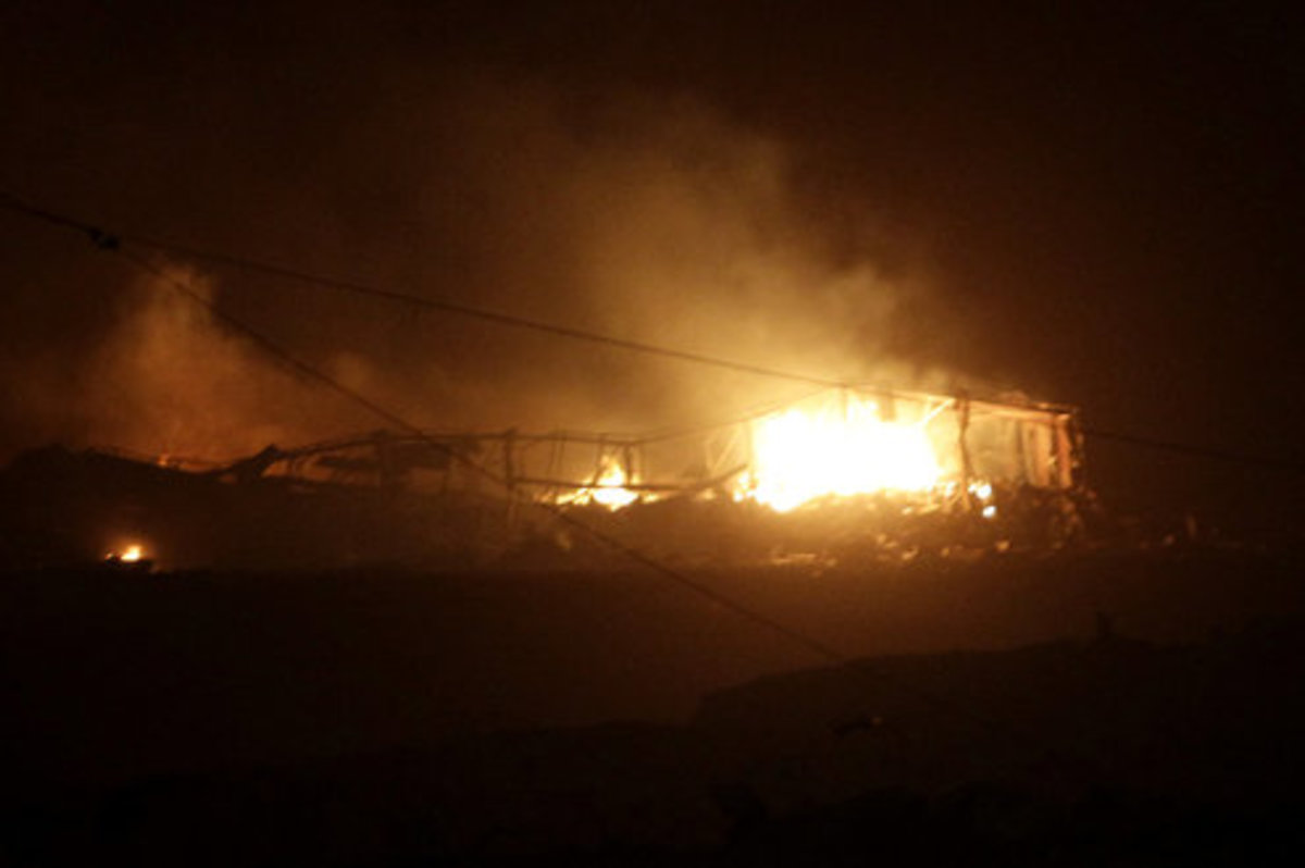 Έκρηξη στη Βεγγάζη με τρεις τραυματίες